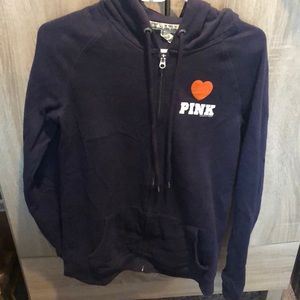 Pink NFL Broncos Denver sweatshirt blue m